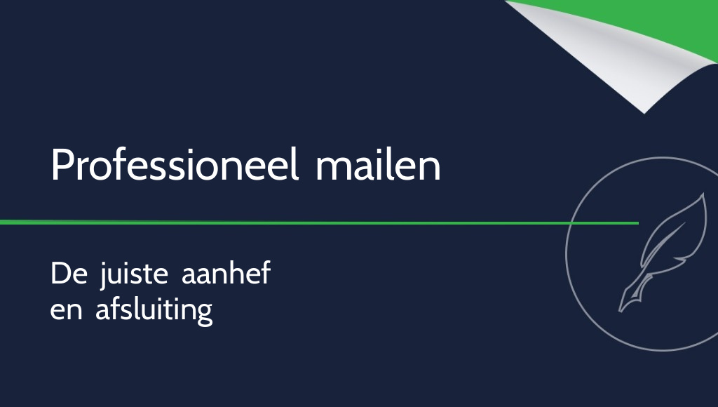 Formele aanspreekvormen in e-mails: zo gebruikt u ze correct